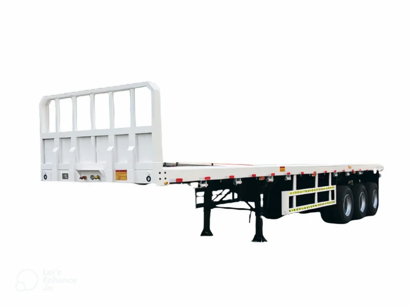 Flat bed trailer