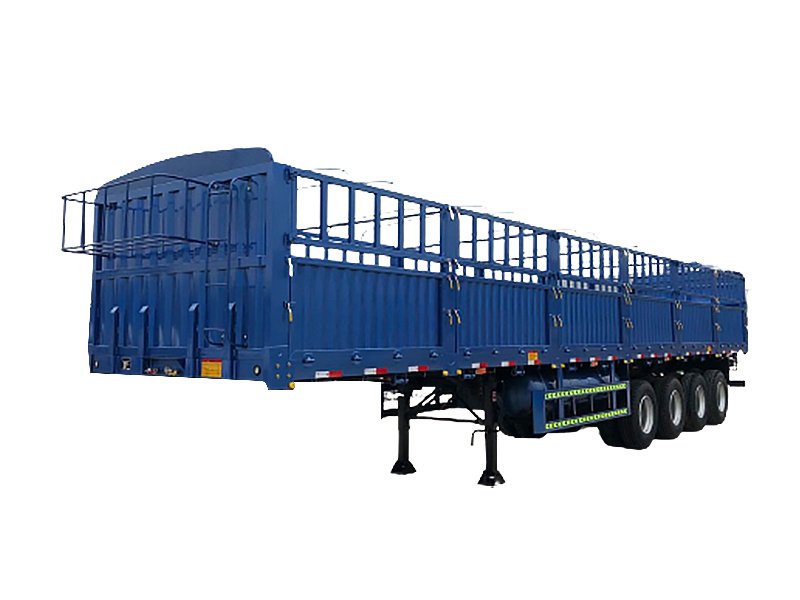 Four-axis grid Semi-Trailer