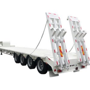 Four-Axle Low bed trailer